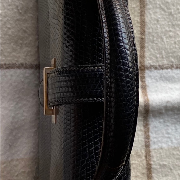 Vintage Gucci black cobra briefcase - Picture 5 of 9